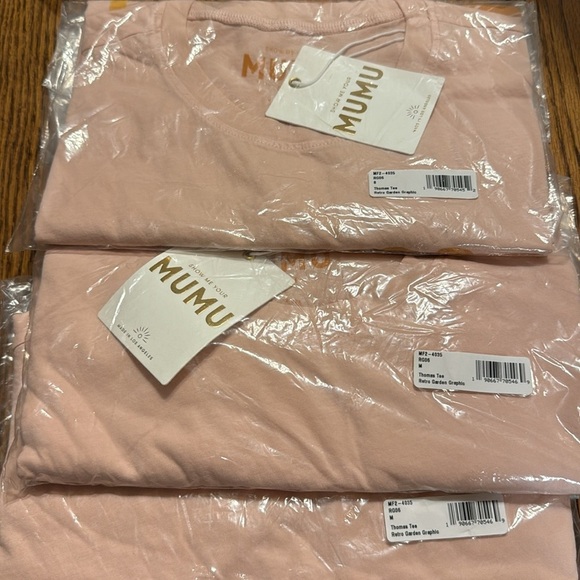 Show Me Your Mumu Thomas Graphic Tee Retro Garden Pink Floral Small Medium - Picture 4 of 6